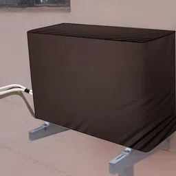 The Furnishing Tree Coffee Brown Printed Air Conditioner Cover image 2