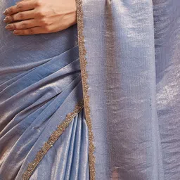 LOROFY Beads and Stones Saree image 4