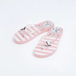 Fame Forever by Lifestyle Girls Printed Rubber Thong Flip-Flops image 4