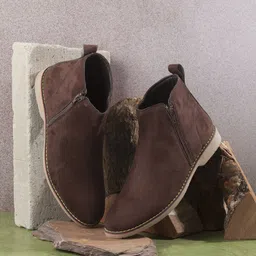 ID Men Block-Heeled Regular Boots-image-85