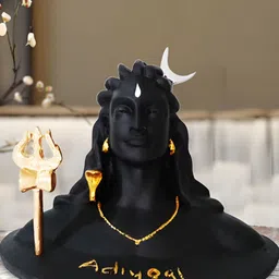 Navyaksh Black Marble Yogi Showpiece-image-79