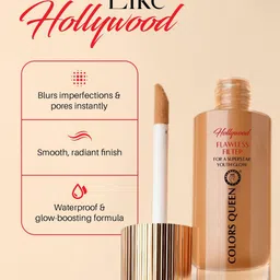 Colors Queen Hollywood Flawless Filter Long-Lasting Foundation - 35 ml - Golden Beige - 02 image 2