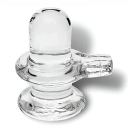 Navyaksh Transparent Shivaling Religious Idol Showpiece-picture-44