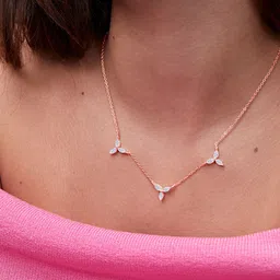 MINUTIAE Brass Rose Gold-Plated Handcrafted Necklace-picture-37