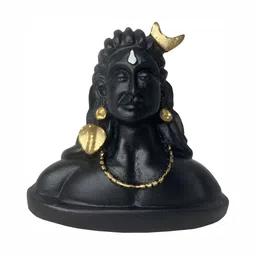 Navyaksh Black Adhi Yogi Decorative Showpiece-picture-19