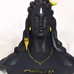 Navyaksh Black & Gold Toned Religious Idol Showpiece-picture-18