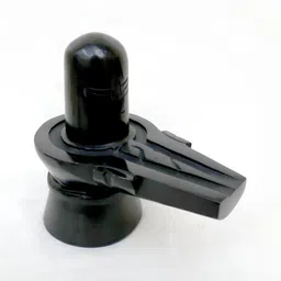 Navyaksh Black Metal Shivling Decorative Showpiece-image-79