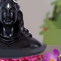 Navyaksh Black & Whit Religious Idol Showpiece-picture-45