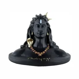 Navyaksh Black & Gold Toned Religious Idol Showpiece-picture-30