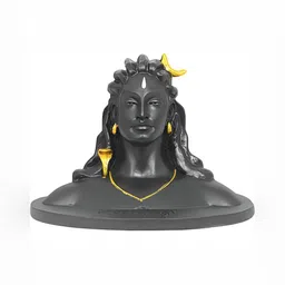 Navyaksh Black Adi Yogi Shiva Showpiece-picture-21