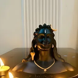 Navyaksh Black Adi Yogi Showpiece-image-50