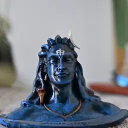 Navyaksh Black Adiyogi Shiva Religious Idol Showpiece-picture-27