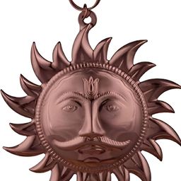 Navyaksh Brown Metal Decorative Showpiece-picture-49