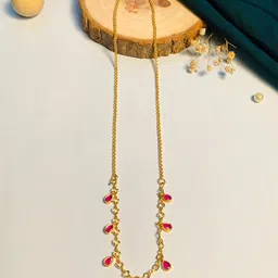 ABDESIGNS Brass Gold-Plated Antique Necklace-picture-18