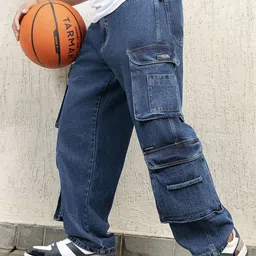 Hubberholme Men Relaxed Fit Highly Distressed Light Fade Jeans-image-54