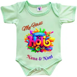 Cute Pals Infants Printed Cotton Bodysuit-image-13