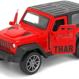 janu | Pull Back red thar metal car toy-picture-33