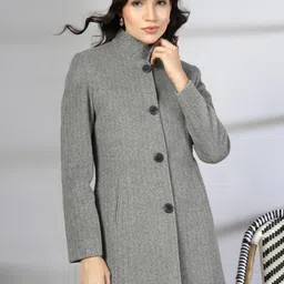 The Roadster Lifestyle Co Self Design Overcoat image 4