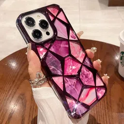 CASE CREATION iPhone 14 3D Diamond Glitter Sparkle Back Case image 3