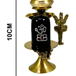 Navyaksh Black Brass Siva Showpiece image 3