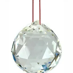 Navyaksh Transparent Crystal Decorative Showpiece image 2