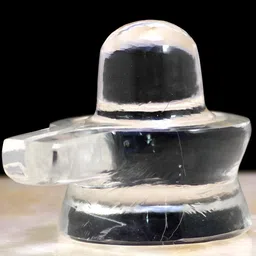 Navyaksh Transparent Religious Shiva Linga image 5