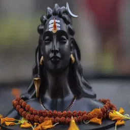 Navyaksh Black Adi Yogi Showpiece image 4