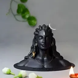 Navyaksh Black Religious Yogi Showpiece image 4