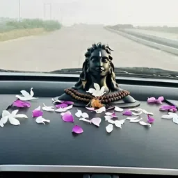 Navyaksh Black Marble Siva Showpiece image 5