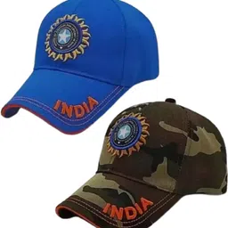 Embroidered Cricket Cap-image-36