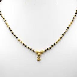 colour our dreams Soni imitation jewellery gold plated mangalsutra for women-picture-15