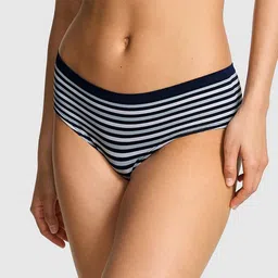 Victoria's Secret PINK Women Striped Seamless Hiphugger Panty-image-0
