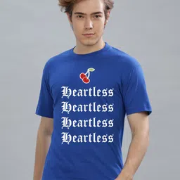 FALTU.CO Men Printed Drop-Shoulder Sleeves Pure Cotton T-shirt-picture-23