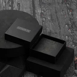 Mesmerize Men Stainless Steel Om Mini Tag Pendant With Chain image 3