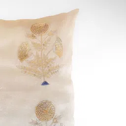 Baarno Cream-Coloured Embellished Square Cushion Covers image 4