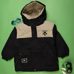 V-Mart Boys Quilted Jacket with Patchwork-picture-58