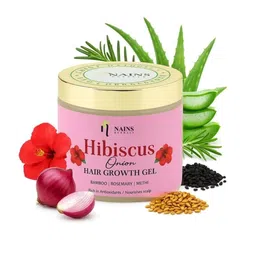 NAINS HERBALS Onion Hibiscus Hair Growth Gel - 100 g-image-3