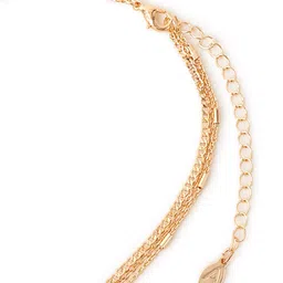 Accessorize London Women Beaded Chain Layered Necklace image 2