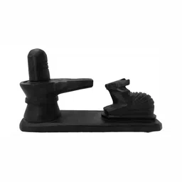 Navyaksh Black Marble Shivling Showpiece image 5