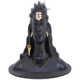 Navyaksh Black Adhi Yogi Decorative Showpiece image 3