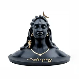 Navyaksh Black Adi Yogi Showpiece image 5
