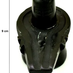 Navyaksh Black Religious Small Shivling Showpiece image 5