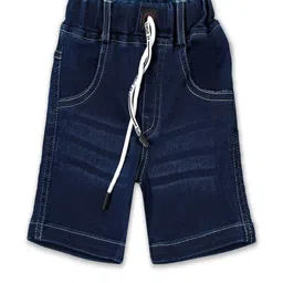 Joy Kids Boys Sea Green Printed T-shirt With Shorts image 3