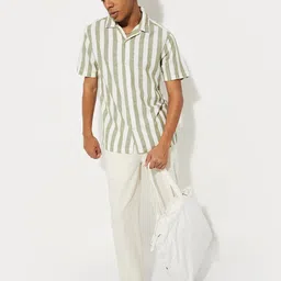 max Men Opaque Striped Casual Shirt-picture-47