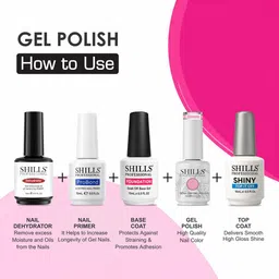 shills professional Laser Glitter Long Lasting Soak-Off Gel Nail Polish 15 ML-265 image 4
