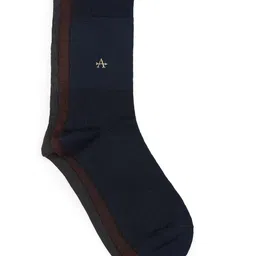 Arrow Men Pack Of 3 Patterned Pure Cotton Knit Mid Calf Length Socks-image-72