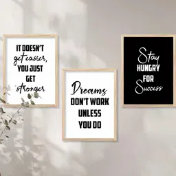 walllane Motivational Wall Art With Frame Home Decor Wall Painting For Living Room Office Bedroom-picture-24