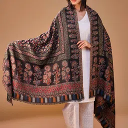 SWI Stylish Women Ethnic Motifs Woven Design Shawl-picture-17
