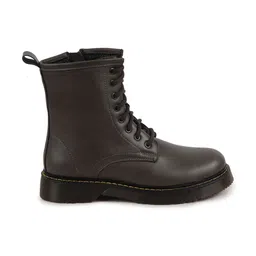FAUSTO Women High Top Lace Up Regular Boots image 3