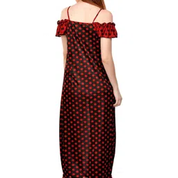 PHALIN Printed Maxi Nightdress image 5